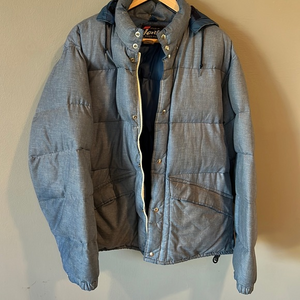 Vintage styled‎ by Jones mens XL down filled coat.